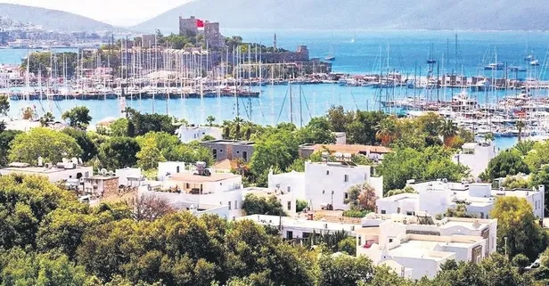 Bodrumda kiralar tırmanarak yazlıkların günlüğü 11 bin TL'yi buldu