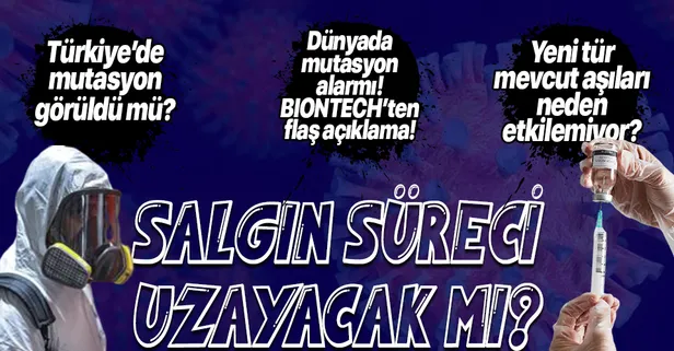 Koronavirüs mutasyonu aşıları etkisiz kılar mı? BIONTECH yöneticisi Uğur Şahin'den flaş açıklama