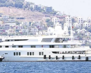 Yüzen saray Bodrum’da