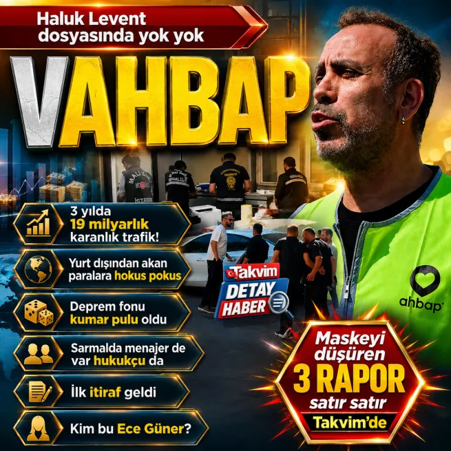 Ahbap Derneği soruşturmasında Haluk Levent gözaltında... 19 şüpheli 19 milyar! Sarmalda menajer de var hukukçu da