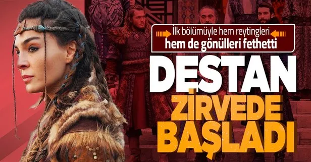 Destan’ın ekran yolculuğu zirvede başladı ilk bölümüyle hem gönülleri  hem reytingleri fethetti! Destan’ 2. yeni bölüm fragmanı...