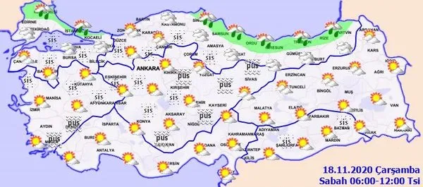 Hava Durumu Meteorolojiden O Illere Saganak Ve Kuvvetli Ruzgar Uyarisi 18 Kasim Istanbul Da Hava Nasil Olacak Takvim