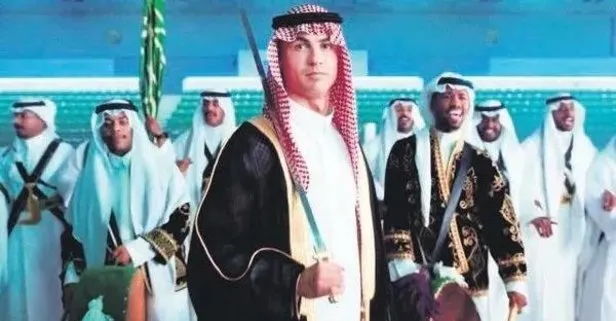 Suudi Arabistan Gazze konusunda Batı’yı aratmıyor! Kefiye takan İngiliz oyuncu da gözaltına alındı: Al Nassr için kılıç kuşanan Ronaldo nerede?
