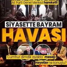 Siyasette ’bayram’ havası! CHP ve MHP’den AK Parti’ye ziyaret: Cumhur dimdik ayakta mesajı | Heyetler ne konuştu?