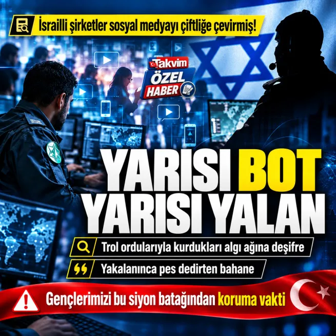 Sosyal medya platformları İsrailli bot ordularının oyun alanı oldu! Yapay zekayla manipülasyon