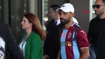 Trabzonspor'un yıldız transferi Muhammed Salah İstanbul'da sağlık kontrolünden geçti