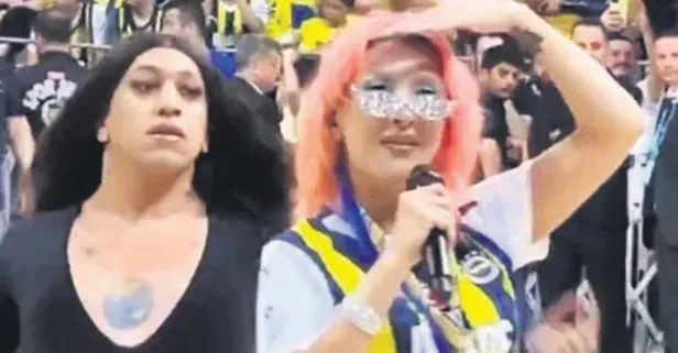 Fenerbahçe'nin basketbol şampiyonluğu kutlamalarında skandal görüntüler