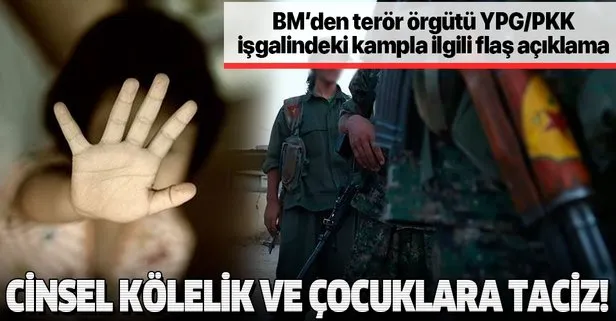 Terör örgütü YPG/PKK’nın işgalindeki kampta çocuklar taciz ediliyor insanlar cinsel köle yapılıyor