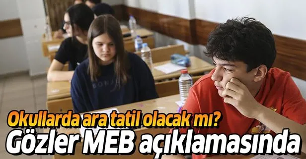 13-23 Kasım arasında okullarda ara tatil olacak mı?