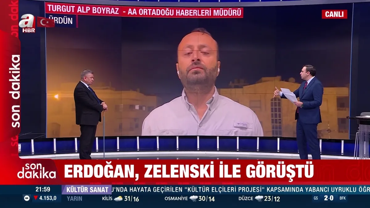 Erdoğan Zelenskiy ile görüştü!