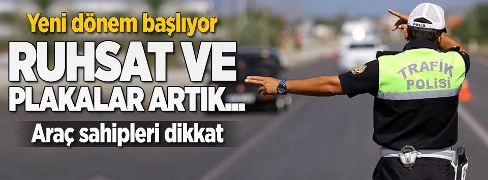 Plaka numaraları tek merkezde toplanacak