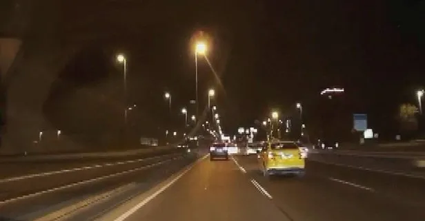 Trafik magandası kamerada: Kazaya gidiş saniye saniye görüntülendi