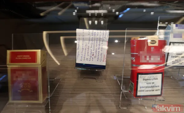 Başkan Recep Tayyip Erdoğan'ın sigarayla mücadele kapsamında topladığı sigara paketleri Cumhurbaşkanlığı Külliyesi'nde sergileniyor - 38