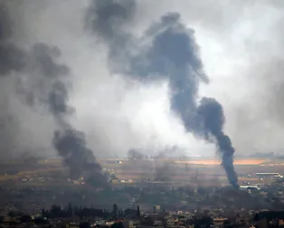 Rasulayn ve Ayn el Arapta terör hedefleri vuruluyor! Gökyüzü simsiyah oldu