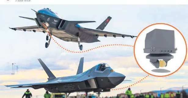 KIZILELMA’da dünya ilk: ASELSAN’ın TOYGUN sistemi gövde içine entegre edildi