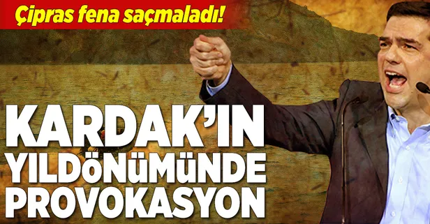 Kardak'ın yıldönümünde Çipras'tan provokasyon