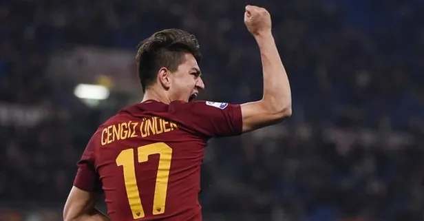 Roma'dan Cengiz Ünder’e büyük onur