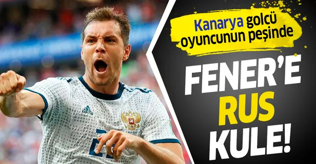 Fener’e Rus kule! Kanarya 1.96 boyundaki golcünün peşinde