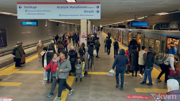 İstanbul'da yine ulaşım çilesi! Metrolar arızalandı vatandaş mağdur oldu - 2