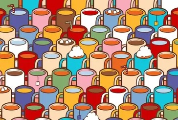 Sadece dahi seviyesinde IQ’su olanlar bardağı bulabiliyor! Mutfaktaki boş kahve kupasını bulabilir misin?