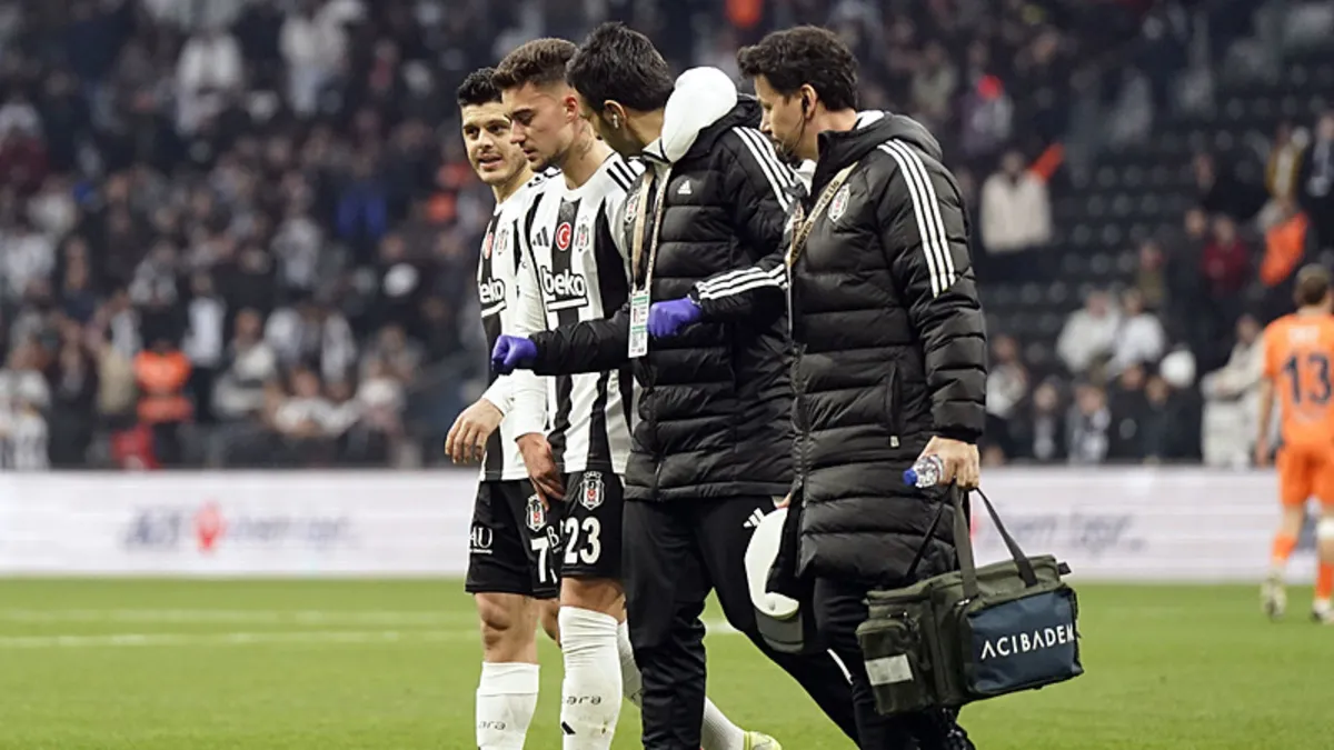 Beşiktaş'tan Ernest Muçi açıklaması! Gerilme ve kanama tespit edildi