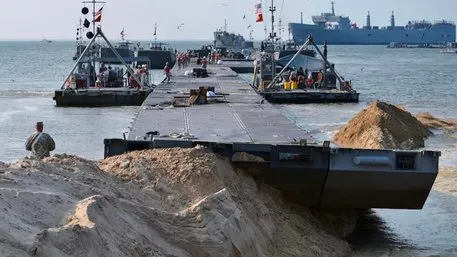ABD gemisi Gazze açıklarında