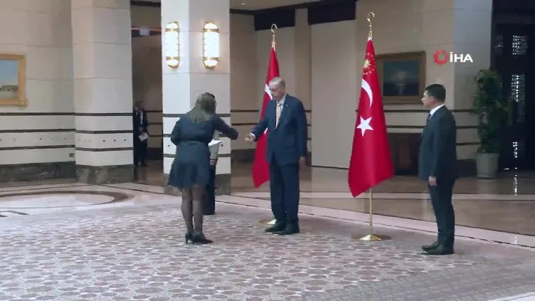Başkan Erdoğan, Nikaragua Büyükelçisi Tatiana Daniela Garcia Silva’yı kabul etti