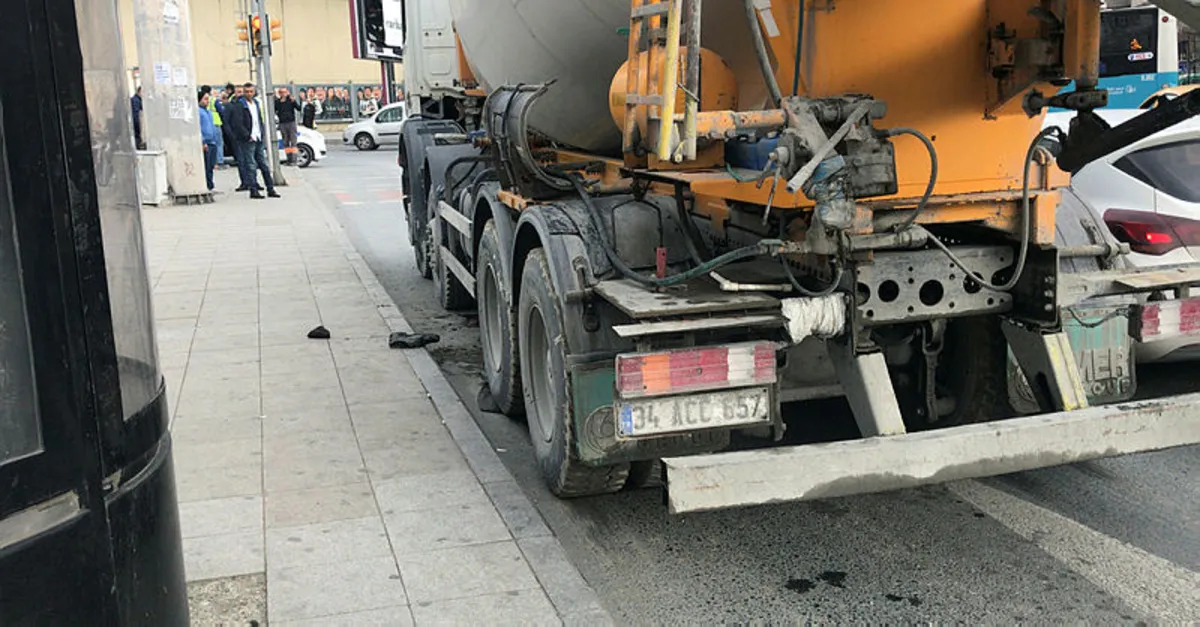 Beton mikseri dehşet saçtı: 1 ölü 1 yaralı
