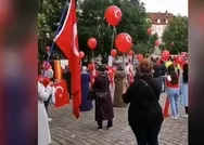 Almanyada PKKlı bölücüler 15 Temmuz anma programına katılan gençlere saldırdı