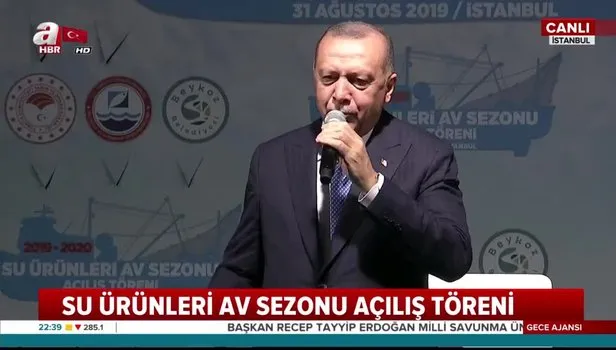 Başkan Recep Tayyip Erdoğan'dan balıkçılara müjde