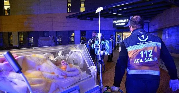 Ambulans uçak hidrosefali hastası bebeği Kars’tan Eskişehir Şehir Hastanesine ulaştırdı