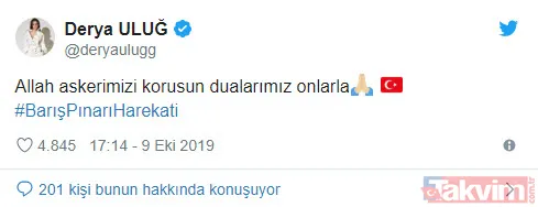 Barış Pınarı Harekatı'na susanlara Yusuf Güney'den anlamlı video! Ünlü isimlerden Barış Pınarı Harekatı'na destek yağıyor... - 22