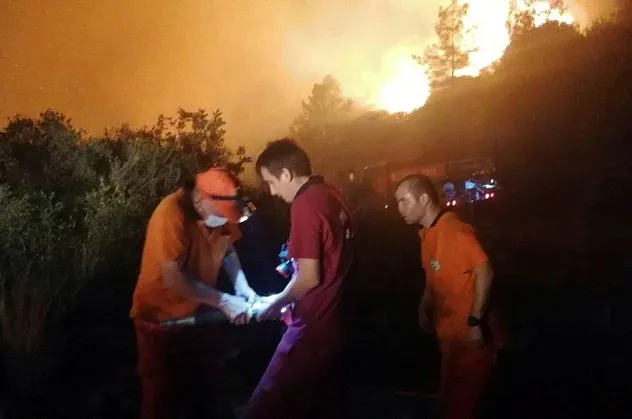 Son dakika: Antalya Manavgat'ta orman yangını