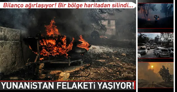 Son dakika: Yunanistan'daki yangında 74 kişi öldü, 150 kişi yaralandı