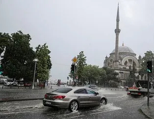 İstanbul’u kuvvetli yağış vurdu!