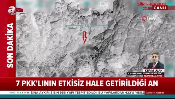 Son dakika: 7 PKK’lı terörist işte böyle etkisiz hale getirildi! Operasyon görüntüleri |Video