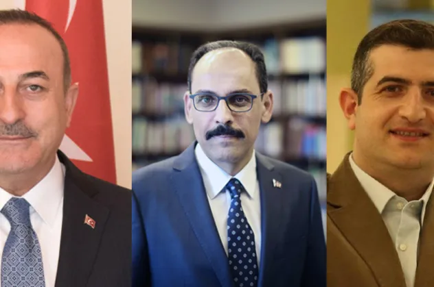 Ukrayna, Bakan Çavuşoğlu, Cumhurbaşkanlığı Sözcüsü Kalın ve Bayraktar'a devlet nişanı verdi
