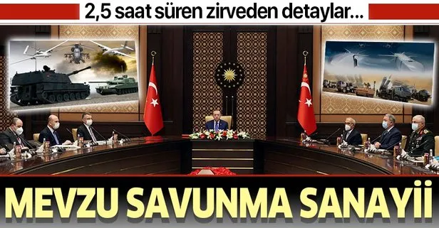 Son dakika: Külliye’deki Savunma Sanayii İcra Komitesi Toplantısı sona erdi