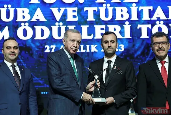 TÜBİTAK ve TÜBA Bilim Ödülleri sahiplerini buldu! 100.yılda Başkan Recep Tayyip Erdoğan takdim etti - 35