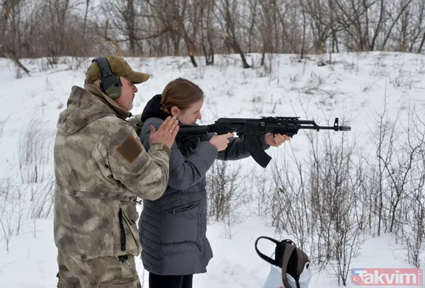 SON DAKİKA: Rusya Ukrayna son durum | Ukrayna sivilleri böyle eğitiyor - 21