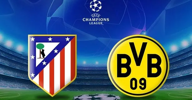 Dortmund zorlu Atletico deplasmanına çıkıyor