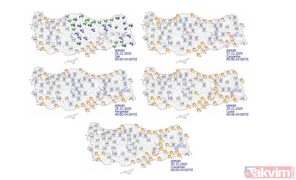 İstanbul'a ilk kar sistemi geliyor: 2'li dalga yola çıktı! 31 Aralık detayına dikkat - 4