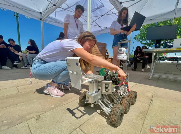 Azerbaycan'ın başkenti Bakü'de TEKNOFEST heyecanı! Gökyüzüne ay-yıldız çizildi - 22