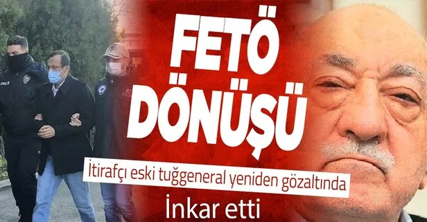 İtirafçı eski tuğgeneral yeniden gözaltında