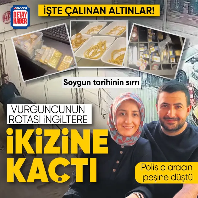 Adliye soyguncusu Erdal Timurtaş neden İngiltereye kaçtı? Çaldığı altınların görüntüsü ortaya çıktı... Soygun tarihinin sırrı