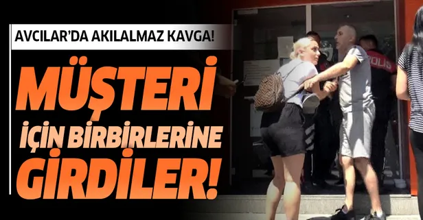 Avcılar'da akılalmaz olay! Güzellik merkezi sahipleri 'müşteri' için birbirine girdi...