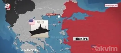 ABD cephaneliğine döndü! Türkiye-Yunanistan sınırında 45 kilometre uzaklıkta büyük hareketlilik