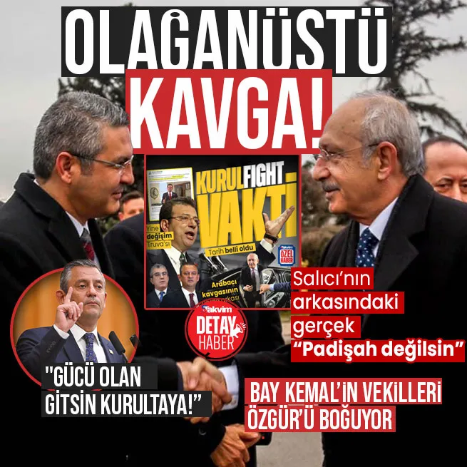 CHPde Kurultay çatlağı! Oğuz Kaan Salıcı fitili ateşledi ortalık karıştı... Kemal Kılıçdaroğlunun vekilleri Özgür Özele yükleniyor!