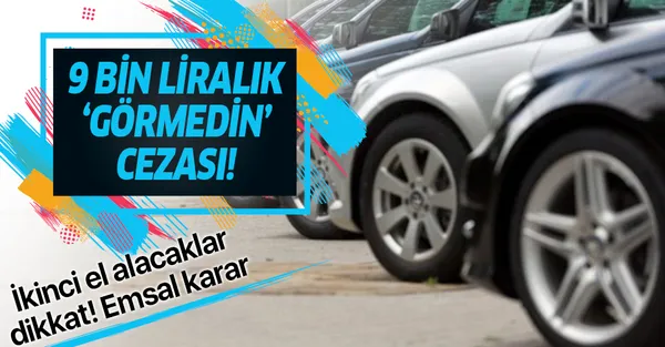 İkinci el araç alacaklar dikkat! Mahkemeden emsal karar! Hasarı farkedemeyen ekspertize...-1