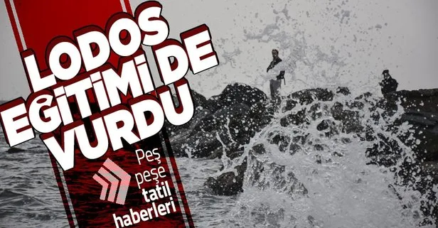 Eğitime lodos engeli!